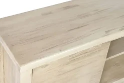 Mueble de TV Acacia Natural 2 Puertas 160 cm MB-209026