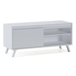 Mueble de TV 100 cm Color Blanco DAMIEN MBLMTV0000013