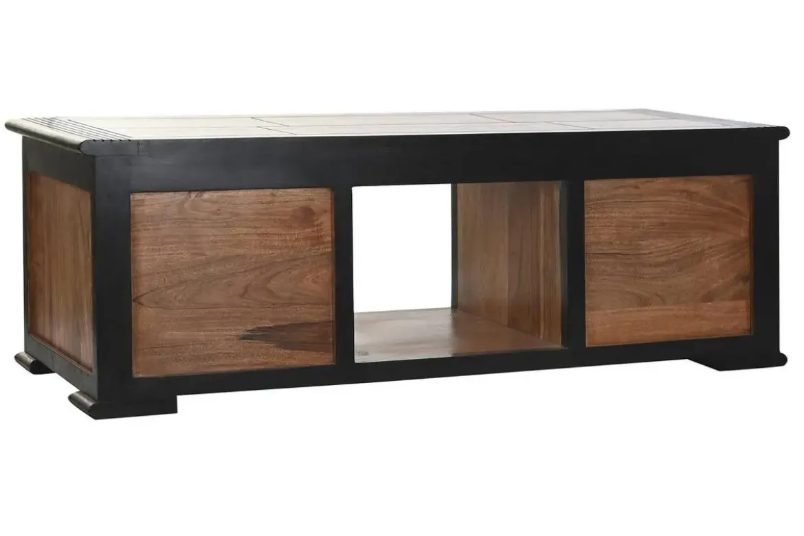 Mueble de TV en Madera de Acacia Marrón Oscuro MB-197179