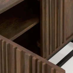 Mueble de TV Puertas Laminadas de Madera Maciza de Mango GABAR 10815