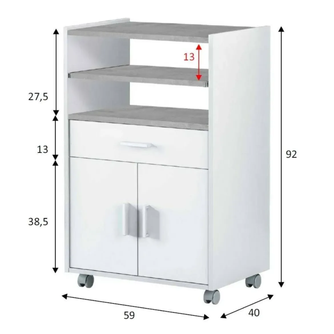 Mueble Microondas CHEFF 0L9910A