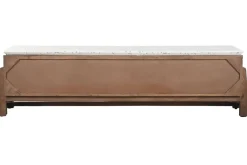 Mueble TV de Acacia con Superficie de Terrazo MB-219026