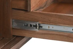 Mueble TV de Acacia con Superficie de Terrazo MB-219026