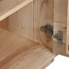 Mueble TV de Acacia Natural con Puertas y Cajones MB-220538