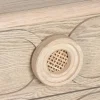 Mueble TV de Madera de Abeto con 6 Cajones Natural MB-219387