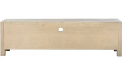 Mueble TV de Madera de Hevea con Metal 160 cm MB-219407
