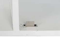 Mueble TV de Madera de Mango Blanco con Patas Metal MB-206320