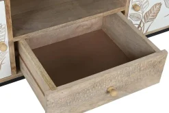 Mueble TV de Madera de Mango con Patas de Metal MB-201130
