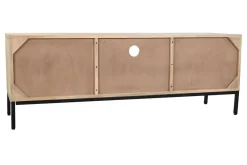 Mueble TV de Madera de Mango con Patas de Metal MB-201130