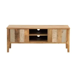 Mueble TV de madera de mango GABAR 10704
