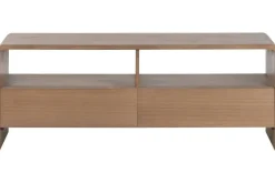 Mueble TV de Madera Paulownia y Olmo con 2 Cajones MB-222825