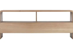Mueble TV de Madera Paulownia y Olmo con 2 Cajones MB-222825