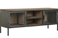 Mueble TV de Madera y Metal Natural MB-208536