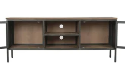 Mueble TV de Madera y Metal Natural MB-208536