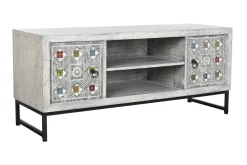 Mueble TV de Mango con Cerámica Beige MB-201139