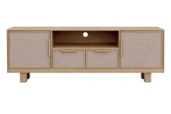 Mueble TV de Mango y Ratán 4 Cajones MB-227280