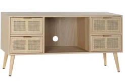 Mueble TV de Paulownia con 4 Cajones Natural MB-171762