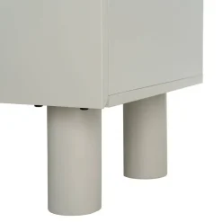 Mueble TV de Salón en Color Taupe con Patas de Roble 180 cm 615546
