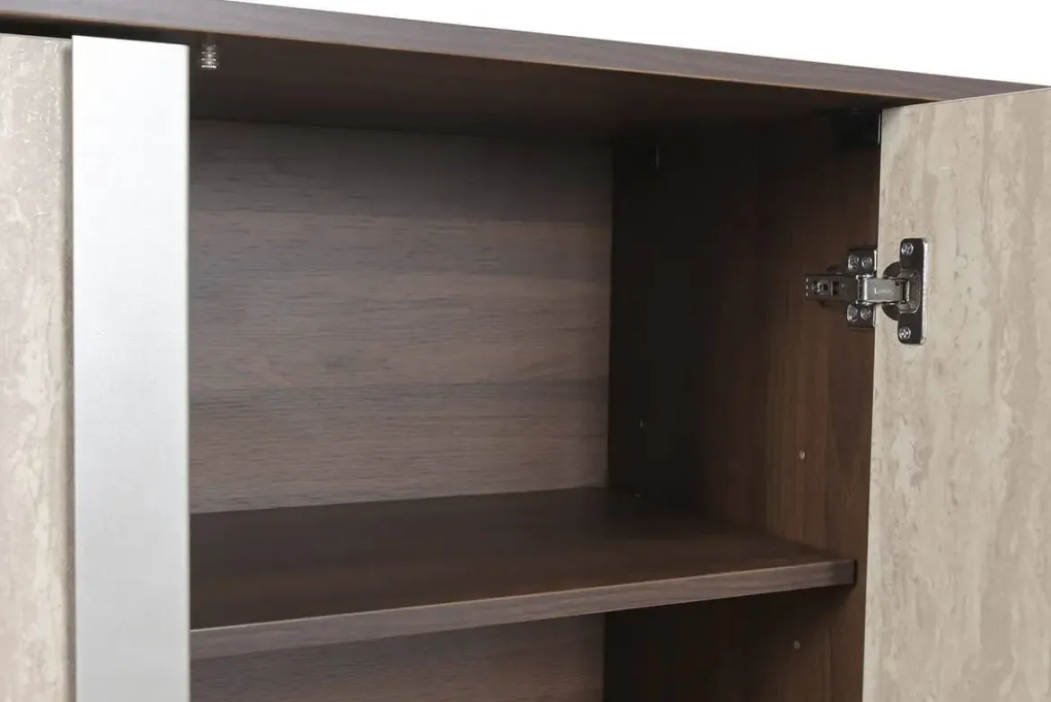 Mueble TV de Salón en MDF con Patas de Metal MB-223237