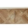 Mueble TV Flotante en Madera de Acacia MB-227290