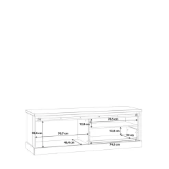 Mueble TV 1 Puerta 1 Cajón KZMT221L-M328