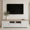 Mueble TV 2 Puertas y 1 Cajón con Cierre Soft ILOPPA L35