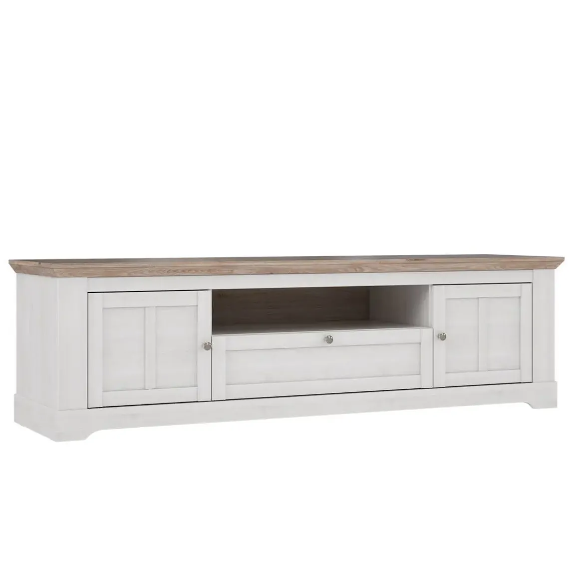 Mueble TV 2 Puertas y 1 Cajón con Cierre Soft ILOPPA L35