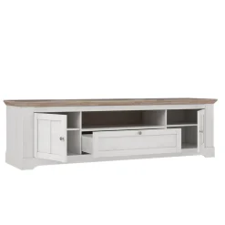 Mueble TV 2 Puertas y 1 Cajón con Cierre Soft ILOPPA L35