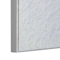 Mural de Pared Abstracto Blanco de 45 x 90 cm