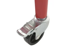 Nevera Metálica con Ruedas Diseño Futbolín Roja MB-224497