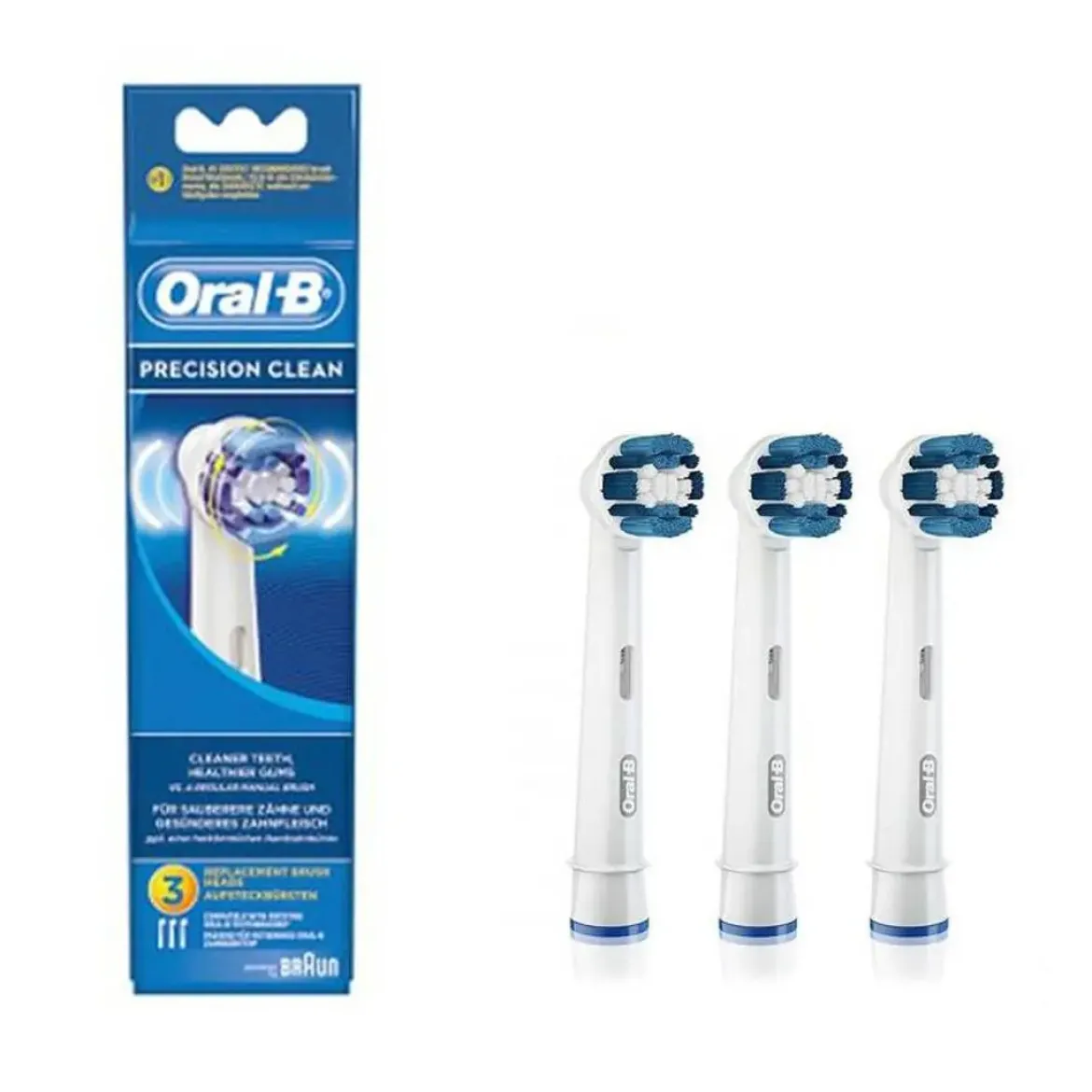 Pack 3 cabezales de recambio ORAL-B Precision Clean EB20