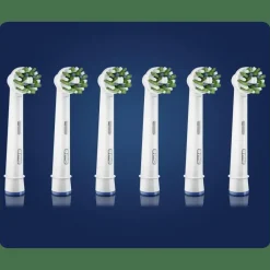 Pack 6 cabezales de recambio ORAL-BCrossAction Clean Maximiser EB 50-6