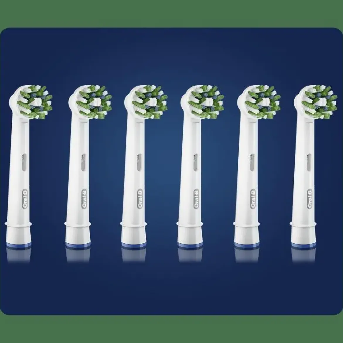 Pack 6 cabezales de recambio ORAL-BCrossAction Clean Maximiser EB 50-6