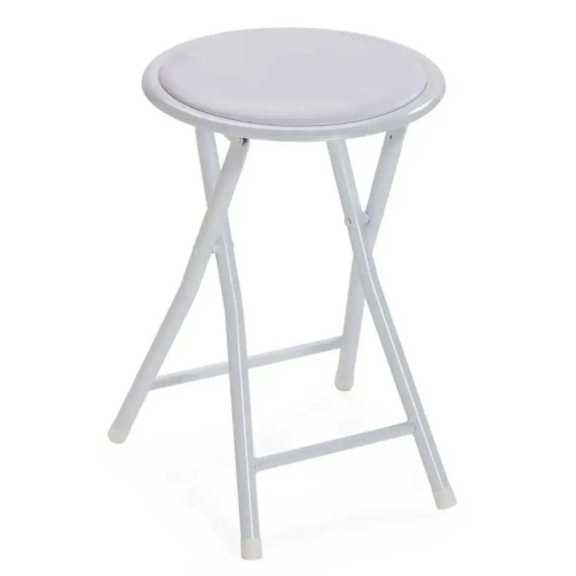 Pack de Cocina con Mesa Plegable Blanca y 2 Taburetes 311938