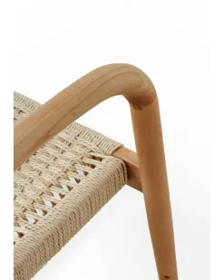 Pack de 4 Sillones on Reposabrazos de Madera de Fresno GABAR 10871