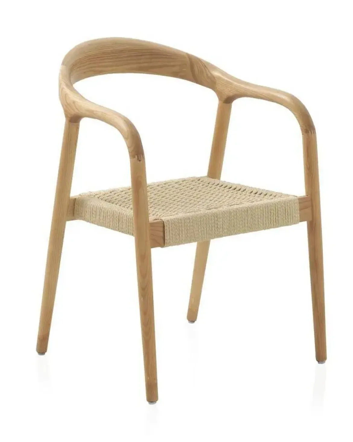 Pack de 4 Sillones on Reposabrazos de Madera de Fresno GABAR 10871