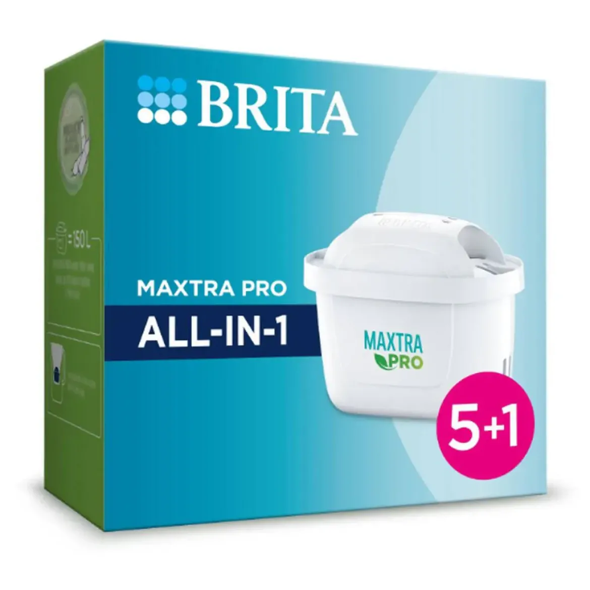 Pack 6 (5+1) Filtro MAXTRA Pro All in One de Brita 1051116