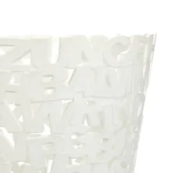 Papelera Letters Blanco BALVI26883