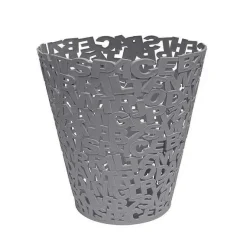 Papelera Letters Gris BALVI 26885