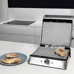 Parrilla Eléctrica Antiadherente RockStone 2000W ROCK&GRILL PRO 3026