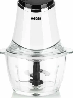 Picadora Haeger 300W Inox Chopper Glass CH30W007A