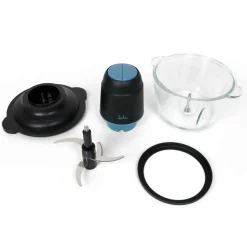 Picadora JATA 1.5L hielo 2 velocidades acero inoxidable JEPC1250