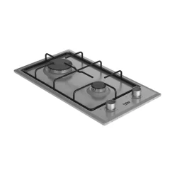 Placa de Gas Beko 2 Fuegos Gas Natural + Kit Butano HDCG32220F