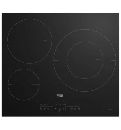 Placa de Inducción Beko 3 Zonas Duo 32cm HII63205MT
