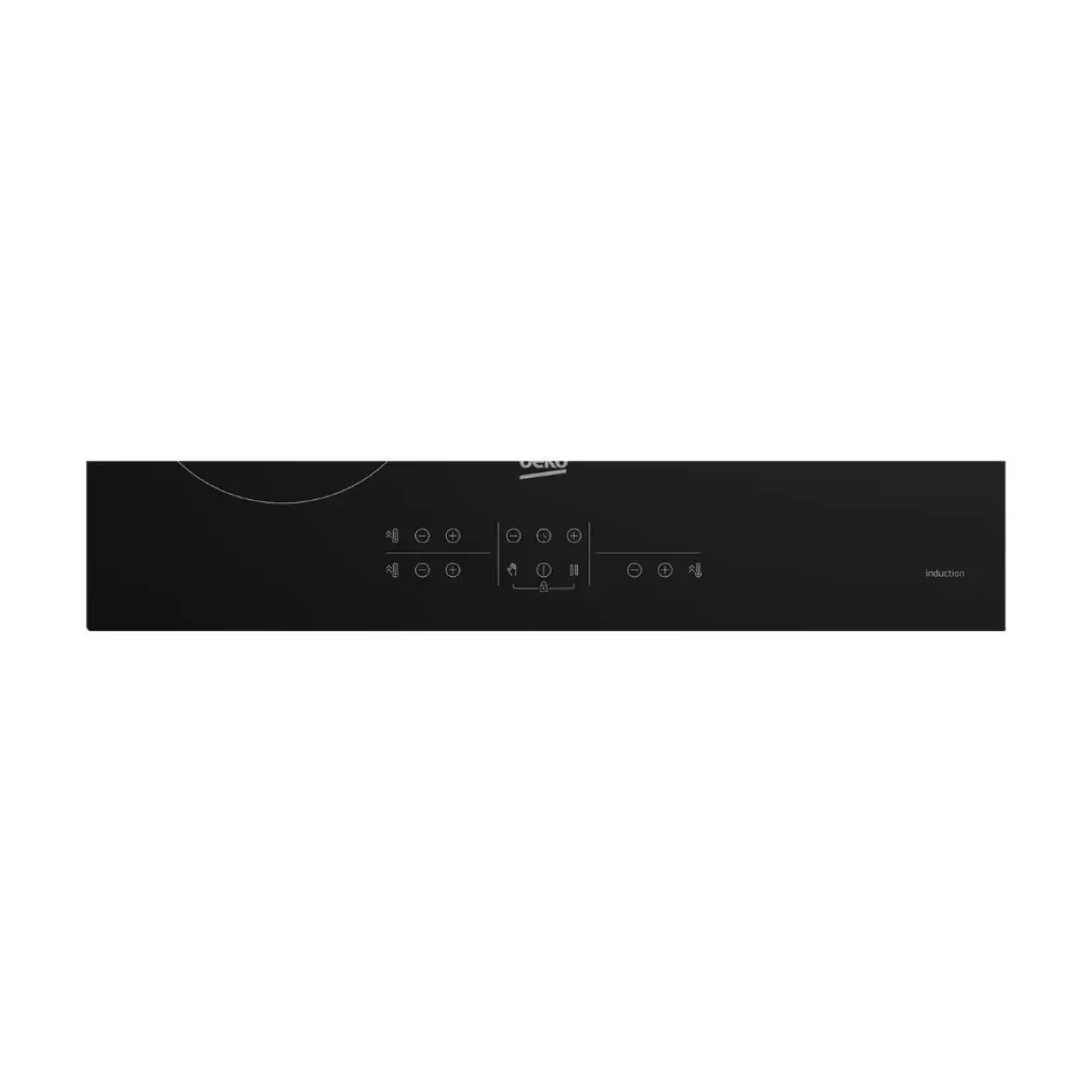 Placa de Inducción Beko 3 Zonas Duo 32cm HII63205MT