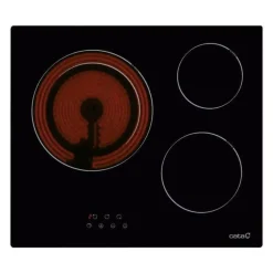 Placa Vitrocerámica CATA 3 Fuegos TD6003BK 08063411