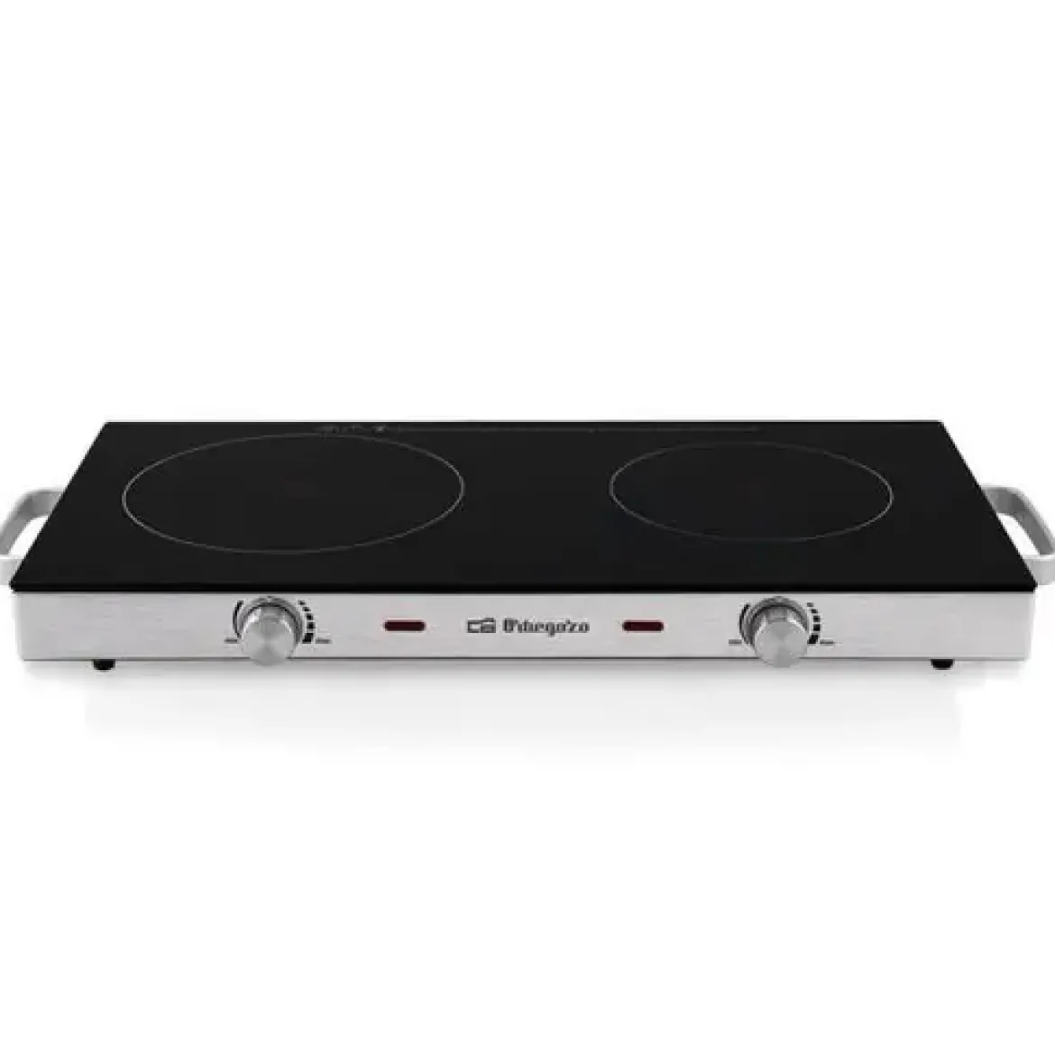 Placa Vitrocerámica Doble Orbegozo 2800W Inox PCE6000