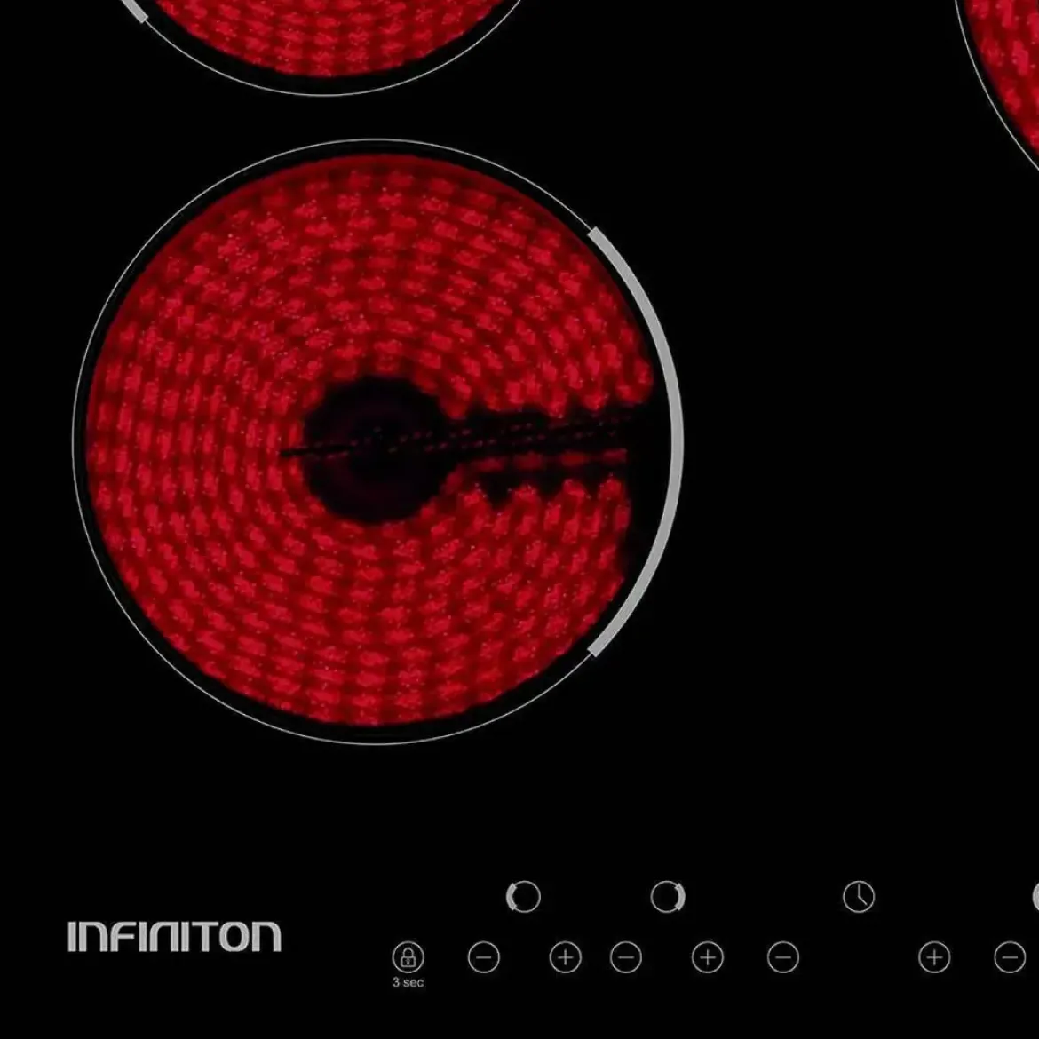 Placa Vitrocerámica 4 Zonas INFINITON VIT4T23