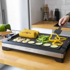 Plancha de Asar Eléctrica InoxStone Antiadherente TASTY&GRILL 2000