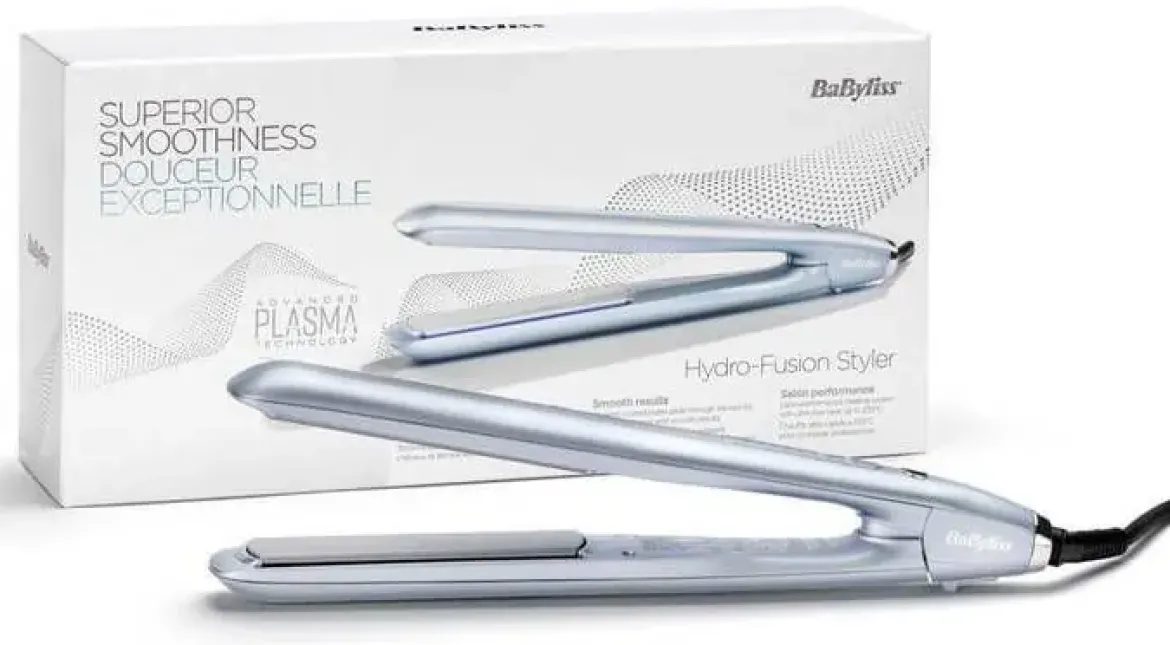Plancha de Pelo Babyliss Hydro-Fusion Cerámica 230º ST573E